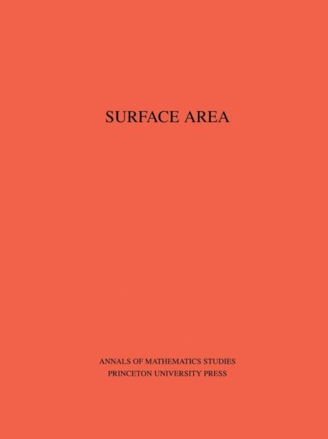 Lamberto Cesari - Surface Area, E-bok