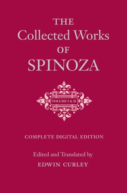 Spinoza - Collected Works of Spinoza, Volumes I and II, E-bok