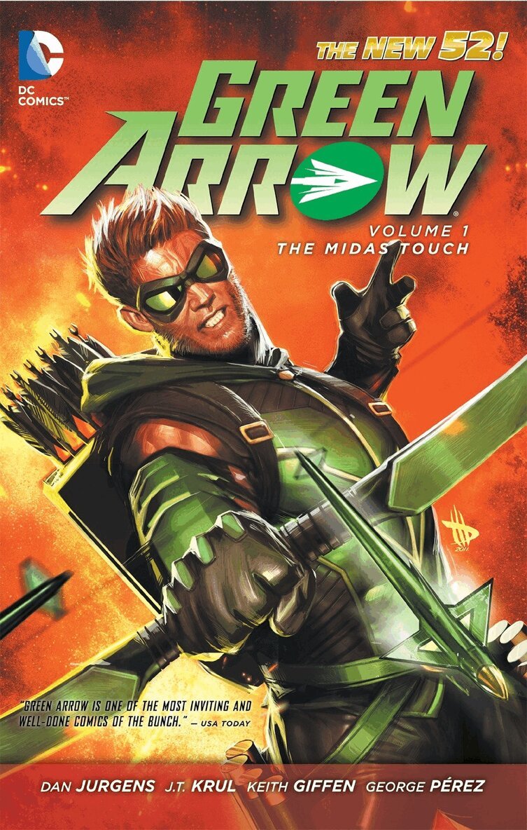 J.T. Krul - Green Arrow Vol. 1: The Midas Touch (The New 52), Häftad