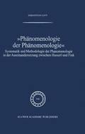 Phnomenologie der Phnomenologie