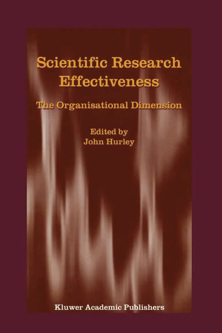 J. Hurley - Scientific Research Effectiveness, Inbunden. Tillgänglighet: Lägg i varukorg