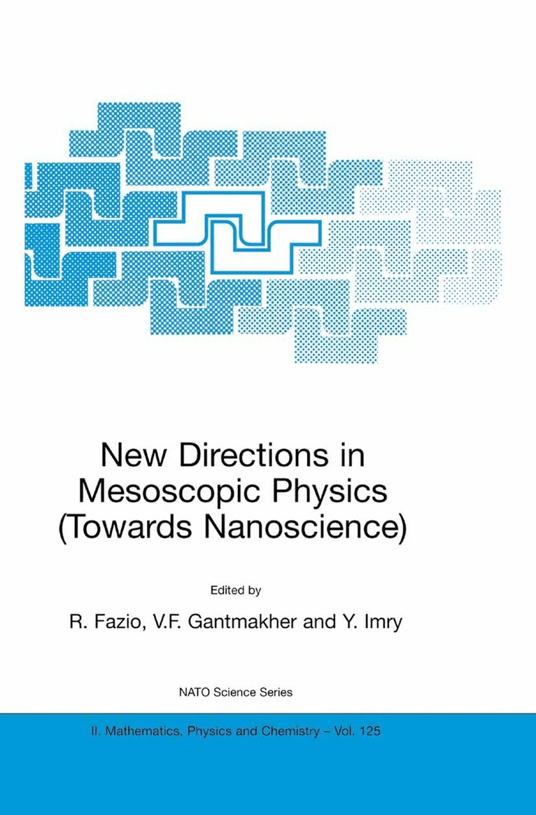 R. Fazio, V.F. Gantmakher, Y. Imry - New Directions in Mesoscopic Physics (Towards Nanoscience), Häftad