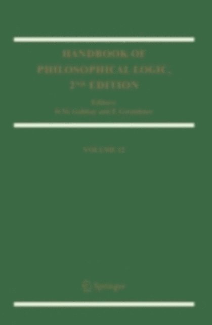Franz Guenthner, D.M. Gabbay - Handbook of Philosophical Logic, E-bok