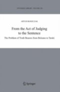 From the Act of Judging to the Sentence
