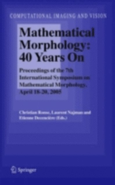 Etienne Decenciere, Laurent Najman, Christian Ronse - Mathematical Morphology: 40 Years On, E-bok