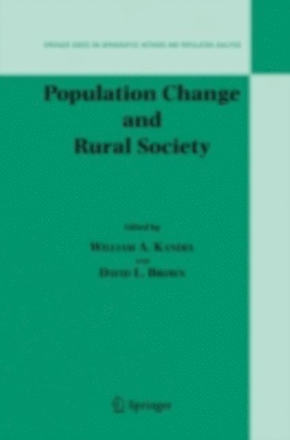 David L. Brown, William A. Kandel - Population Change and Rural Society, E-bok