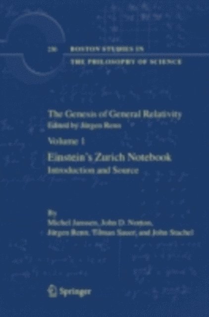 Jurgen Renn - Genesis of General Relativity, E-bok