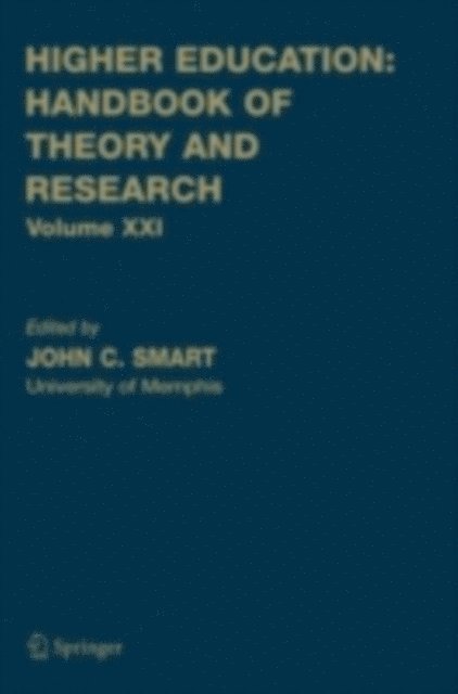 John C. Smart - Higher Education: Handbook of Theory and Research, E-bok
