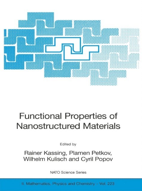 Cyril Popov, Wilhelm Kulisch, Plamen Petkov, Rainer Kassing - Functional Properties of Nanostructured Materials, E-bok