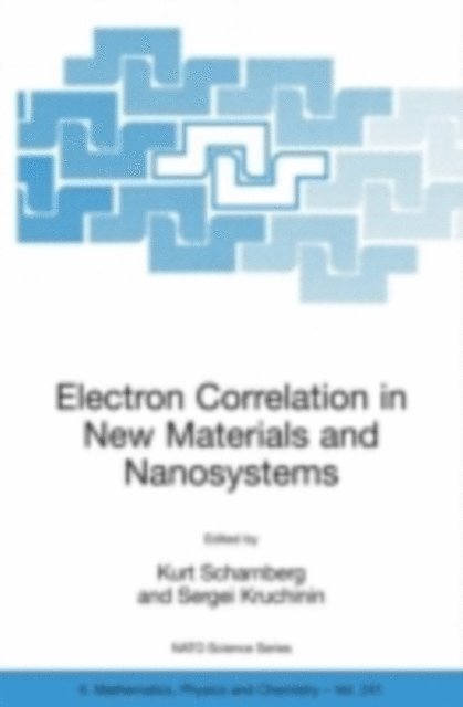 Sergei Kruchinin, Kurt Scharnberg - Electron Correlation in New Materials and Nanosystems, E-bok