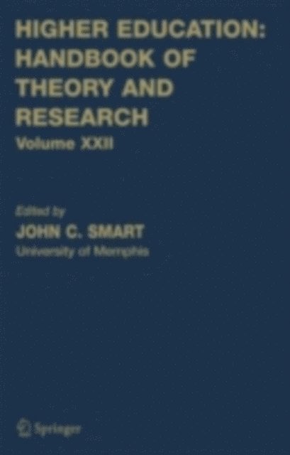 John C. Smart - Higher Education: Handbook of Theory and Research, E-bok