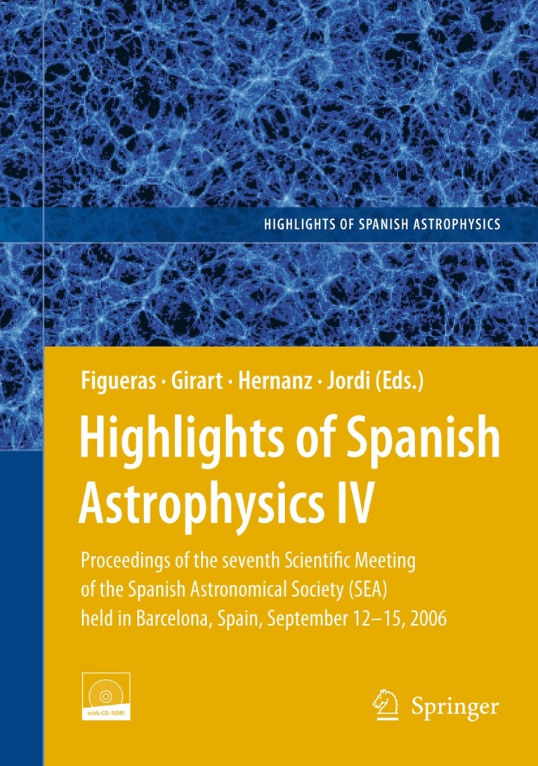 Francesca Figueras, Josep Miquel Girart, Margarita Hernanz, Carme Jordi - Highlights of Spanish Astrophysics IV, Övrigt