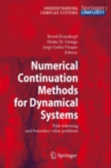 Jorge Galan-Vioque, Hinke M. Osinga, Bernd Krauskopf - Numerical Continuation Methods for Dynamical Systems, E-bok