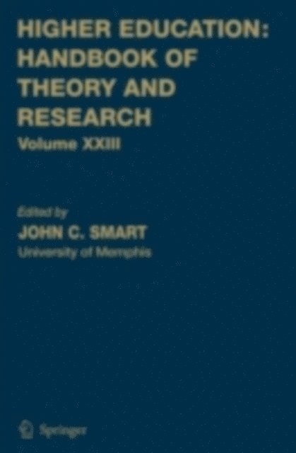 John C. Smart - Higher Education: Handbook of Theory and Research, E-bok