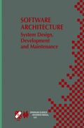 Software Architecture: System Design, Development and Maintenance