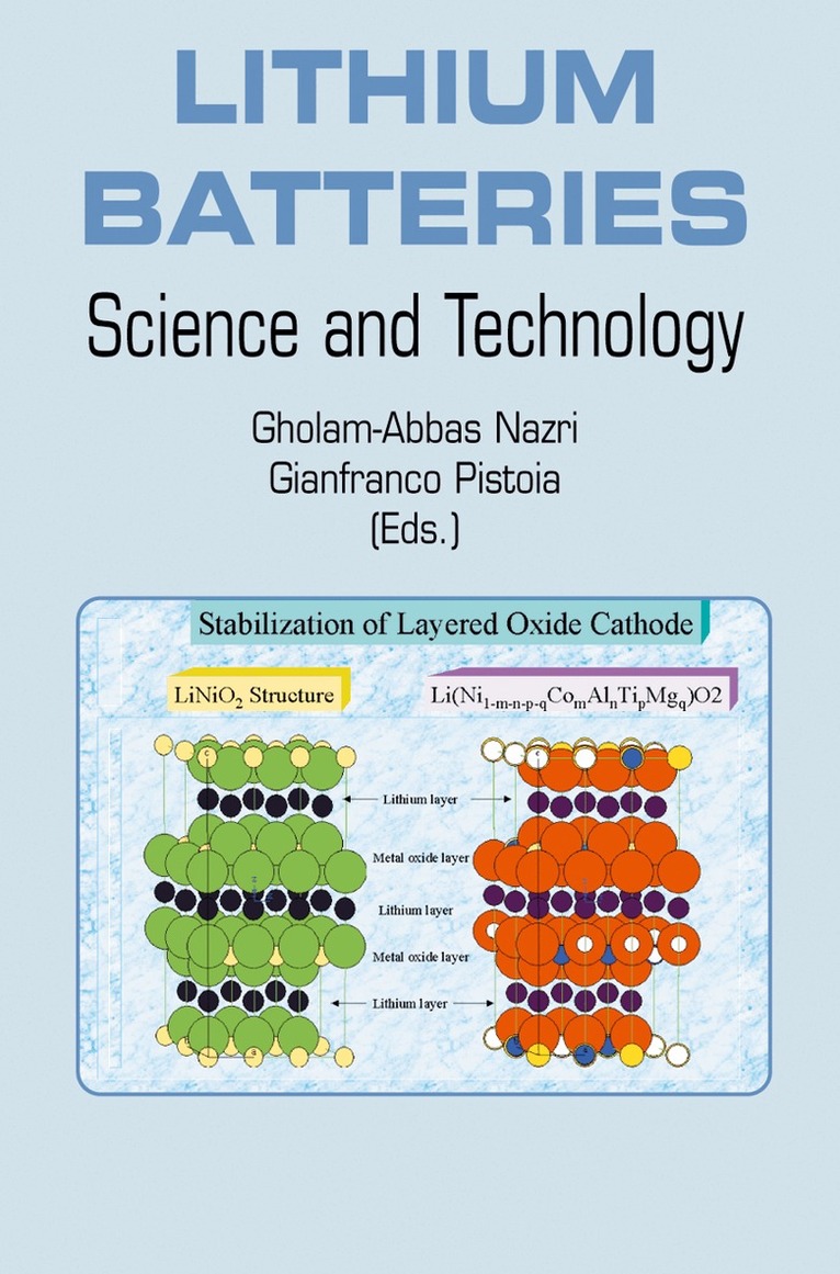 Gholam-Abbas Nazri, Gianfranco Pistoia - Lithium Batteries, Inbunden