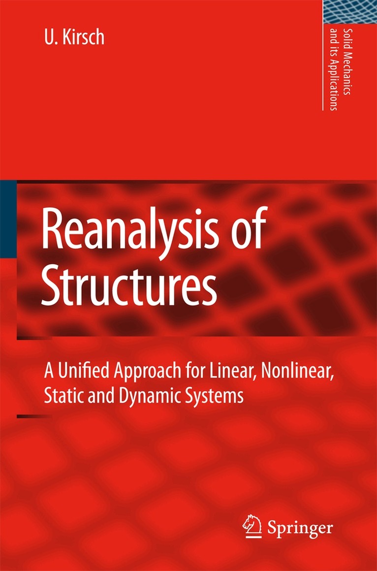 Uri Kirsch - Reanalysis of Structures, Inbunden