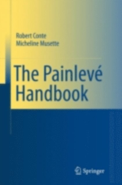 Micheline Musette, Robert M. Conte - Painleve Handbook, E-bok