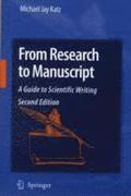 From Research to Manuscript