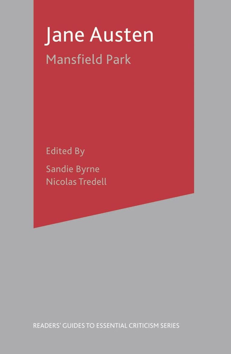 Sandie Byrne - Jane Austen-Mansfield Park, Häftad