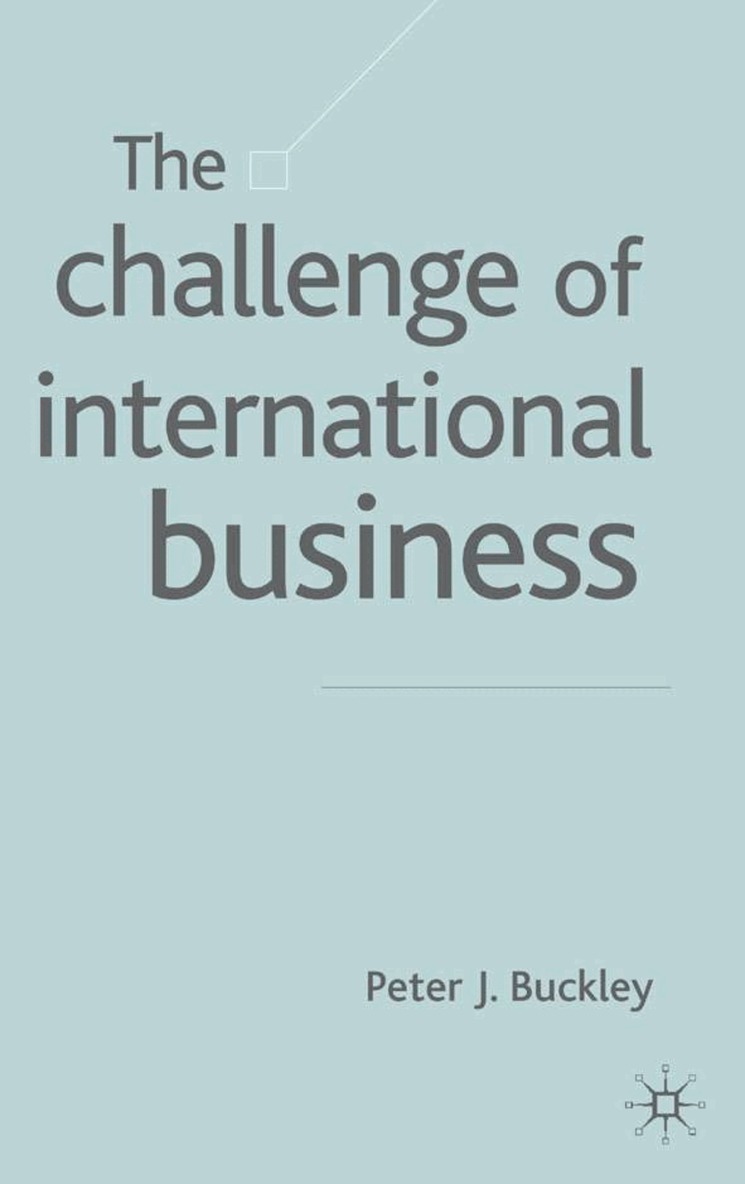 P. Buckley - Challenge of International Business, Inbunden. Tillgänglighet: Lägg i varukorg