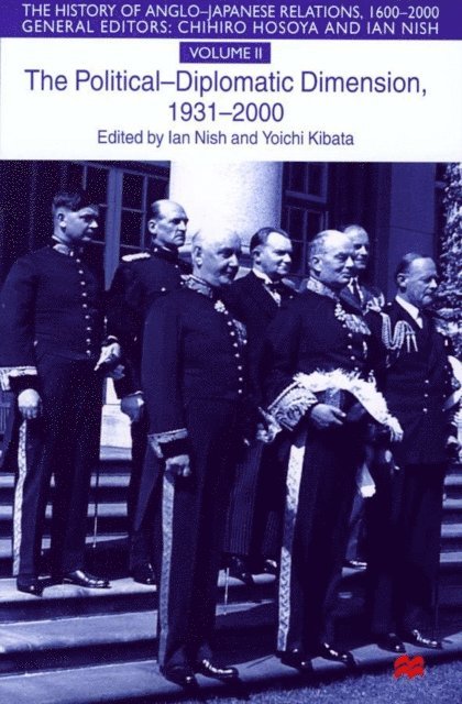 Y. Kibata, I. Nish - History of Anglo-Japanese Relations, 1600-2000, E-bok