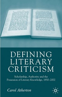 Defining Literary Criticism