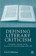 Defining Literary Criticism
