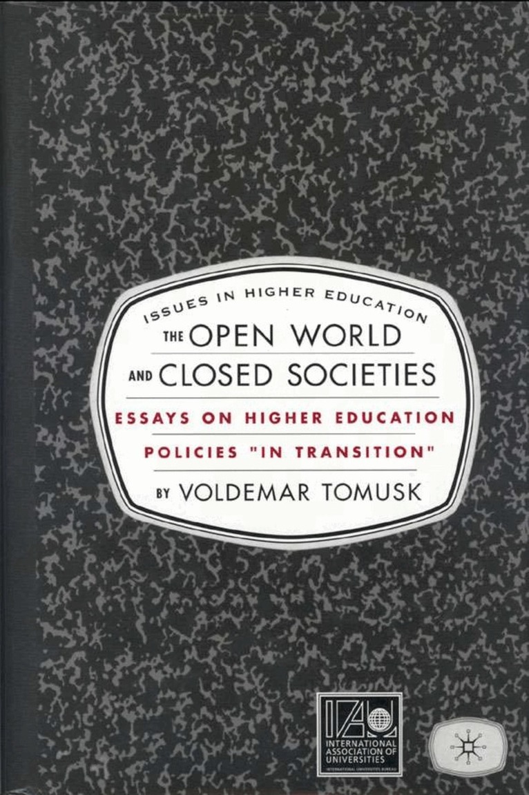 V. Tomusk - Open World and Closed Societies, Inbunden