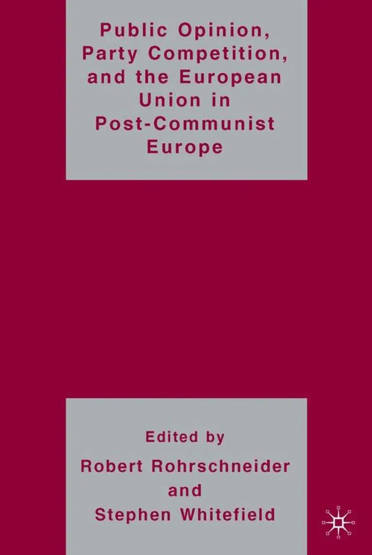 R. Rohrschneider, S. Whitefield - Public Opinion, Party Competition, and the European Union in Post-Communist Europe, Inbunden. Tillgänglighet: Lägg i varukorg