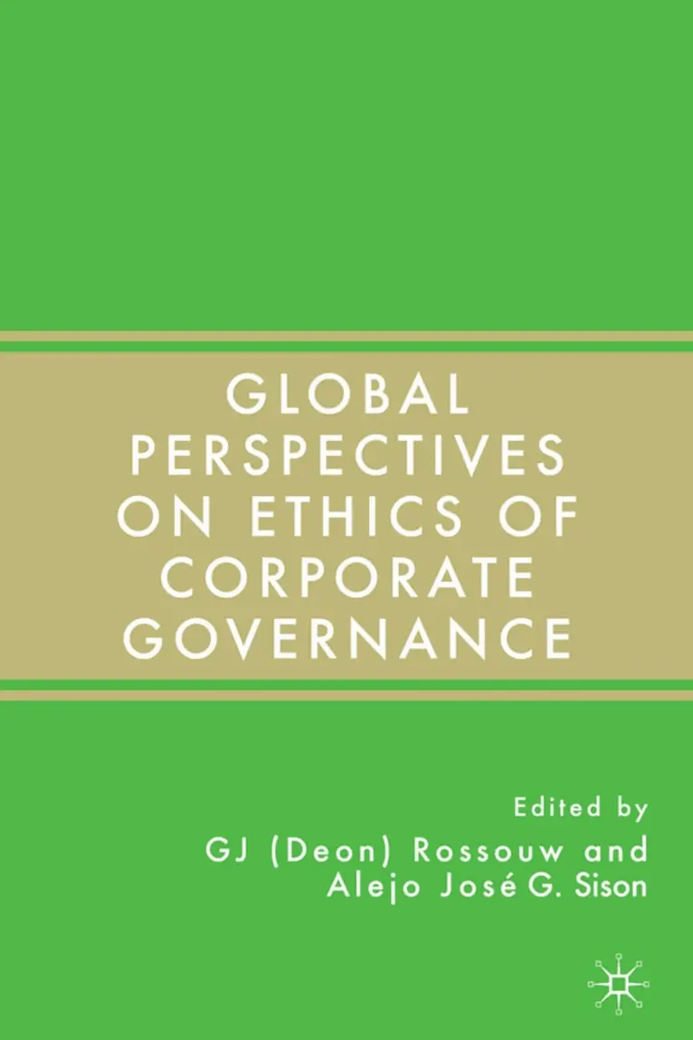 G. Rossouw, A. Sison - Global Perspectives on Ethics of Corporate Governance, Inbunden. Tillgänglighet: Lägg i varukorg