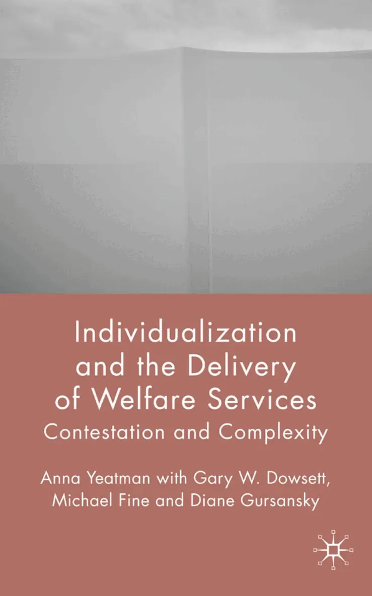A. Yeatman, G. Dowsett, M. Fine, D. Gursansky - Individualization and the Delivery of Welfare Services, Inbunden. Tillgänglighet: Lägg i varukorg