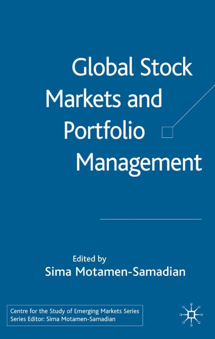 S. Motamen-Samadian - Global Stock Markets and Portfolio Management, Inbunden