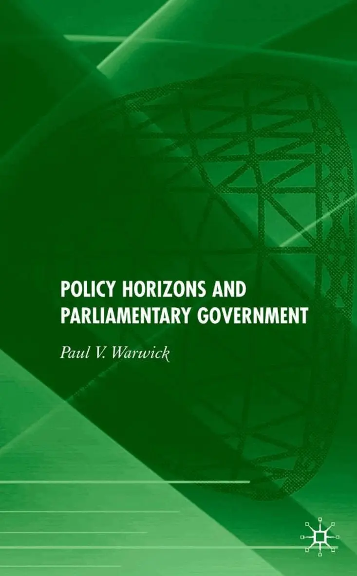 P. Warwick - Policy Horizons and Parliamentary Government, Inbunden. Tillgänglighet: Lägg i varukorg