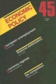 Georges De Menil, Richard Portes, Hans-Werner Sinn, Richard Baldwin, Giuseppe Bertola, Paul Seabright - Economic Policy 45, Häftad