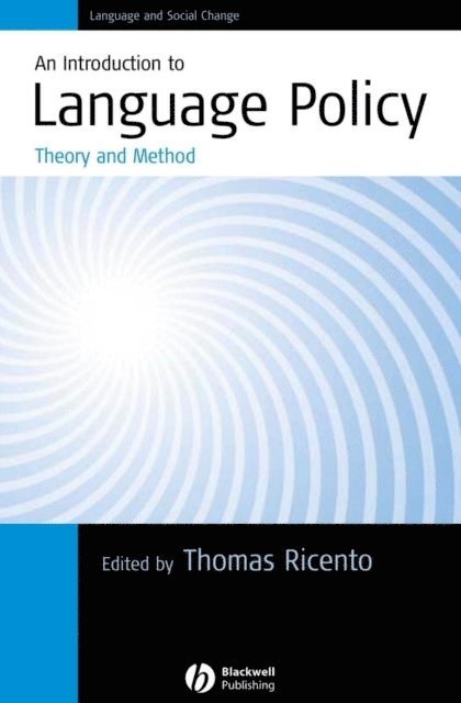 Thomas Ricento - Introduction to Language Policy, E-bok