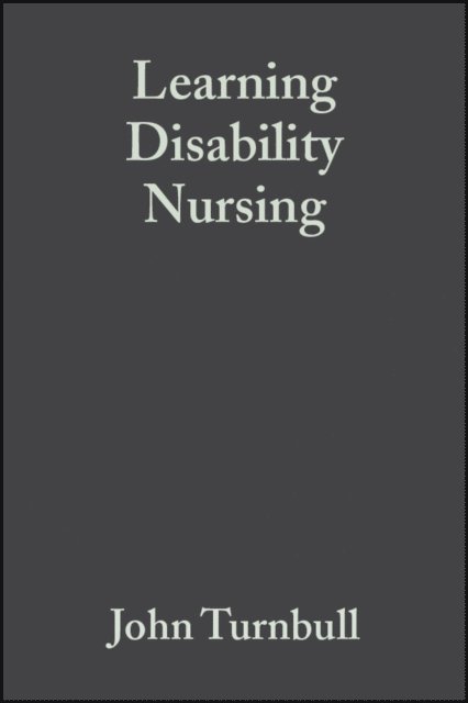 John Turnbull - Learning Disability Nursing, E-bok