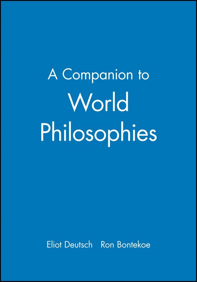 E Deutsch - Companion to World Philosophies. Tillgänglighet: Tillfälligt slut