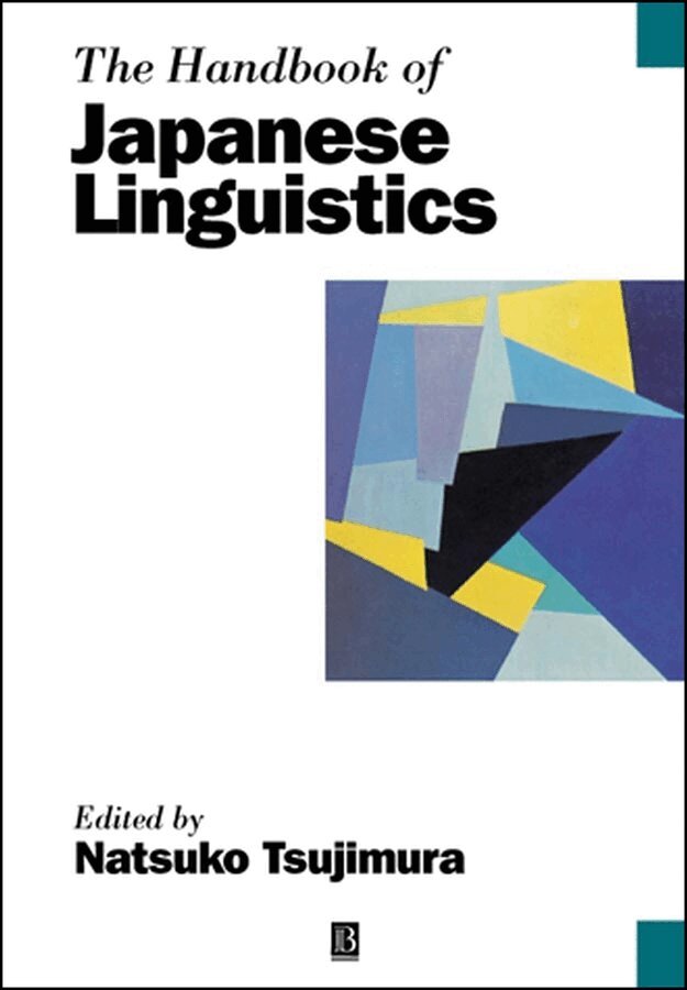 Tsujimura - Handbook of Japanese Linguistics. Tillgänglighet: Tillfälligt slut