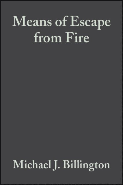 Anthony Ferguson, Alex Copping, M. J. Billington - Means of Escape from Fire, E-bok. Tillgänglighet: Lägg i varukorg