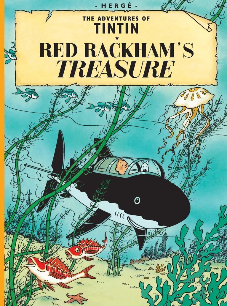 Hergé - Red Rackham's Treasure, Inbunden