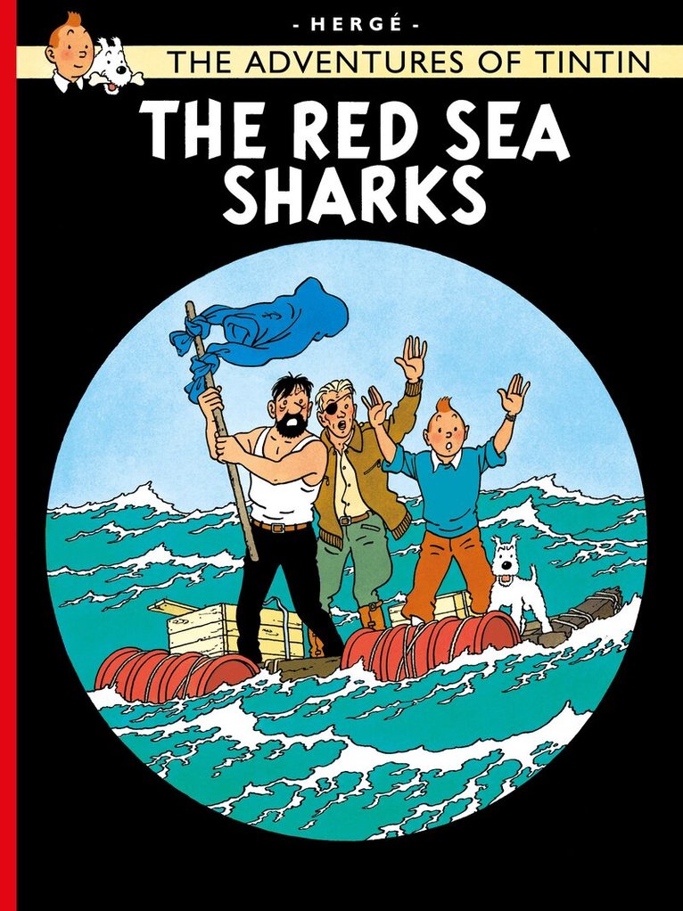 Hergé - Red Sea Sharks, Inbunden