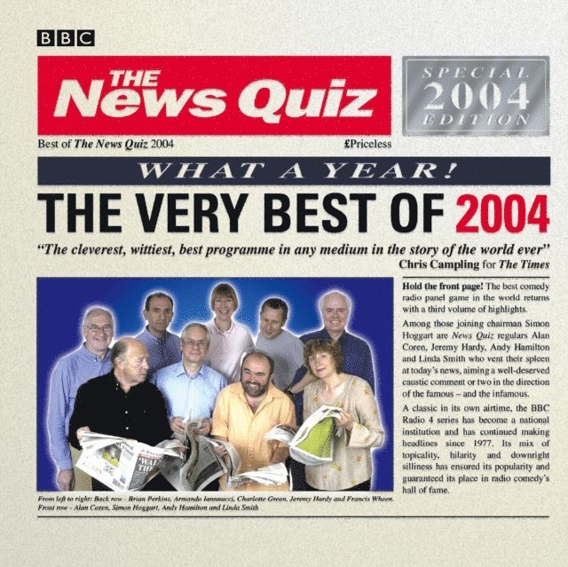 Simon Hoggart - News Quiz: The Very Best Of 2004, Ljudbok
