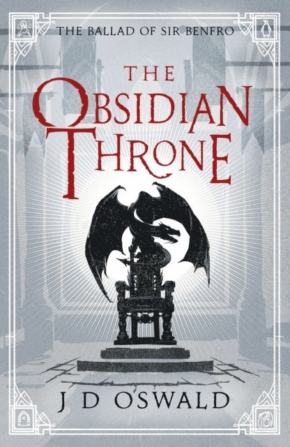 J.D. Oswald - Obsidian Throne, E-bok