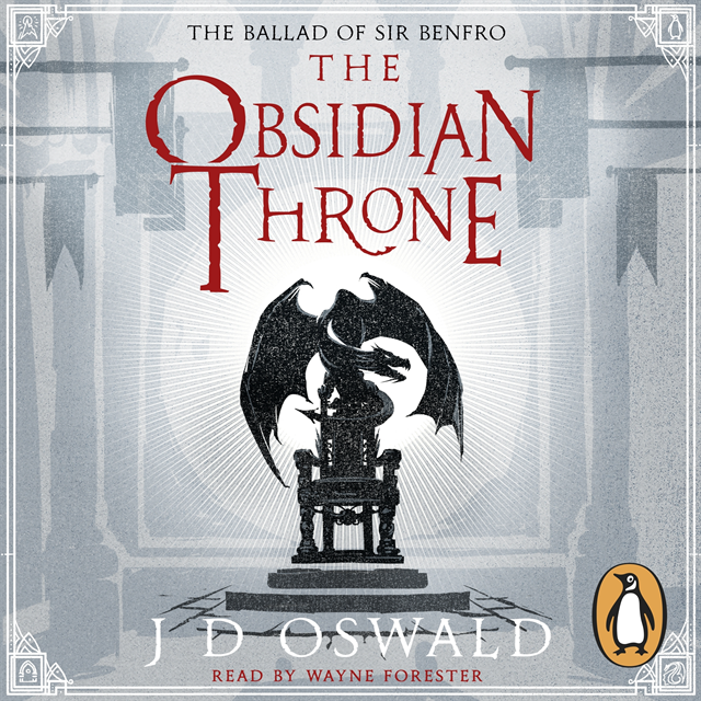 J.D. Oswald - Obsidian Throne, Ljudbok