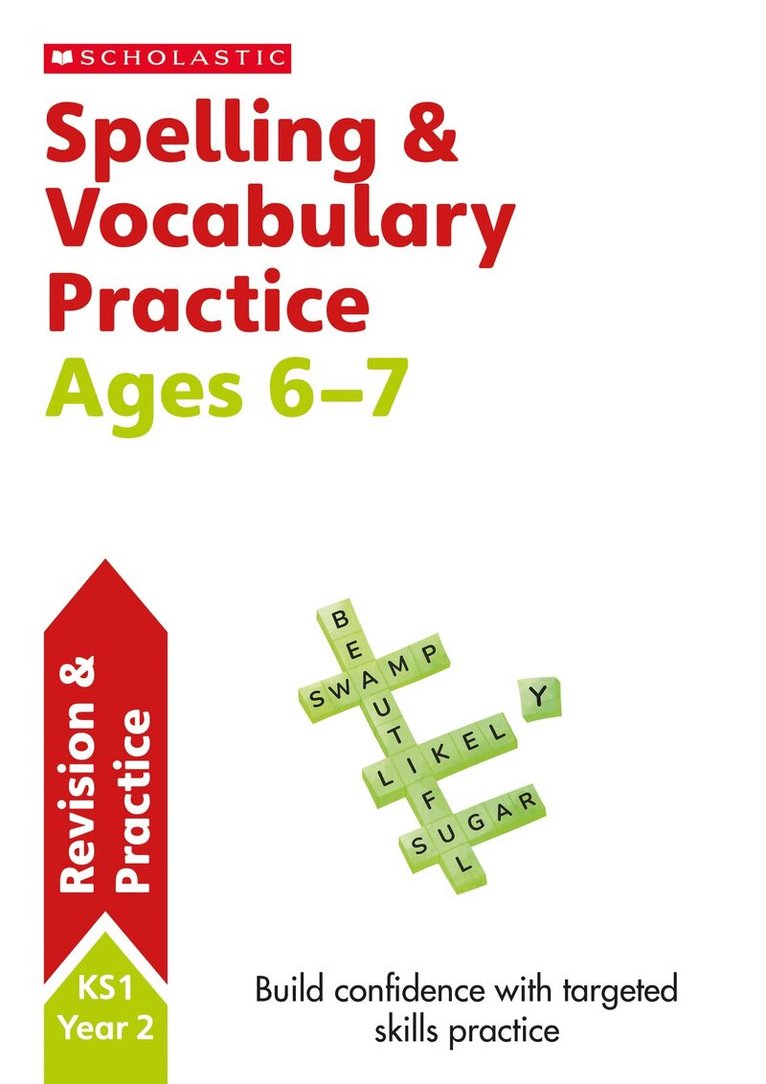 Sarah Snashall - Spelling and Vocabulary Practice Ages 6-7, Häftad
