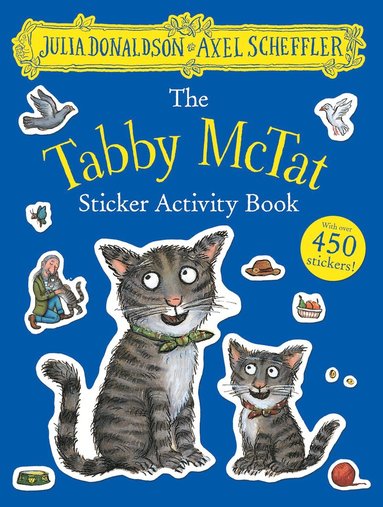 Tabby McTat Sticker Book av Julia Donaldson