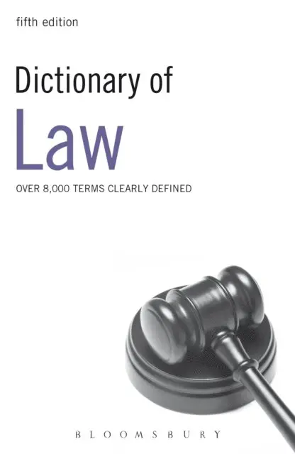 Bloomsbury Publishing - Dictionary of Law, E-bok. Tillgänglighet: Lägg i varukorg