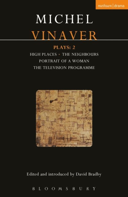Michel Vinaver, David Bradby - Vinaver Plays: 2, E-bok