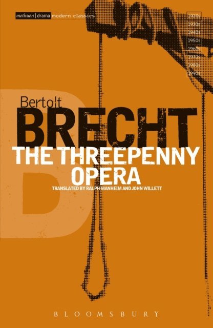 Bertolt Brecht, John Willett, Ralph Manheim - Threepenny Opera, E-bok